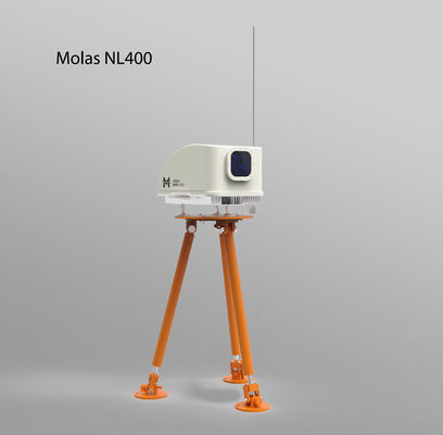 Nacellas de detección remota Lidar de viento 4hz 4 haces 10 Rango de mediciones simultáneas