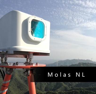 Muestreo de 4 rayos de viento en alta mar con Lidar Frecuencia de muestreo 4hz Rango de velocidad del viento -50~50m