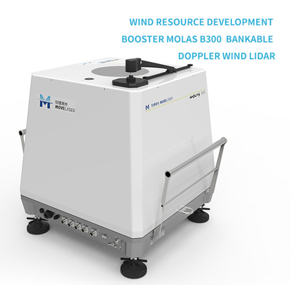 Los Molas B300 a poca distancia de la costa enrollan Lidar Doppler descontable