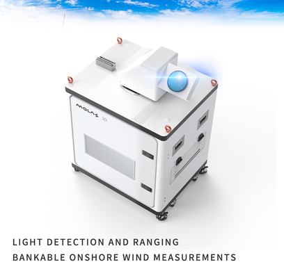 Detección ligera y medida de alcance 3d terrestre descontable del viento del Lidar
