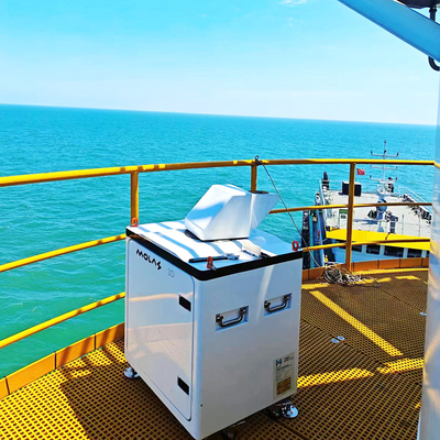 Lidar de viento terrestre vertical horizontal de 360° con almacenamiento a -40 ~ 70°C