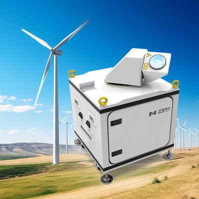 PPI RHI DBS Programa de escaneo de medición del viento Lidar de alta precisión