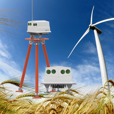 Unidad de datos de peso ligero ≤ 6 kg Sistema de Lidar de energía eólica para la evaluación de los recursos eólicos