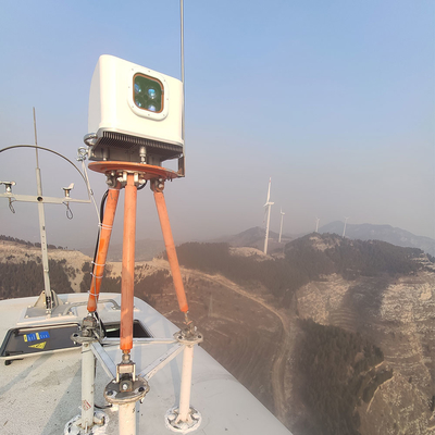 Los MOLAS NL cliente de la energía eólica del Lidar de 200 metros no están conectados con el interfaz del Lidar