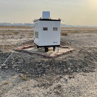 -10 a 190 corrosión anti vertical del Lidar C4 del viento del ángulo de echada del grado