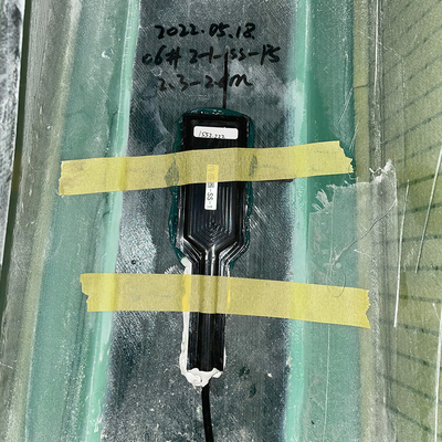 Sensor de la reja de Bragg de la fibra del palo de la anemometría de la velocidad del viento de MOVELASER