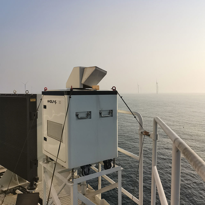 Radar de la medida de la velocidad del viento del Lidar de MOVELASER los 6km los 3km