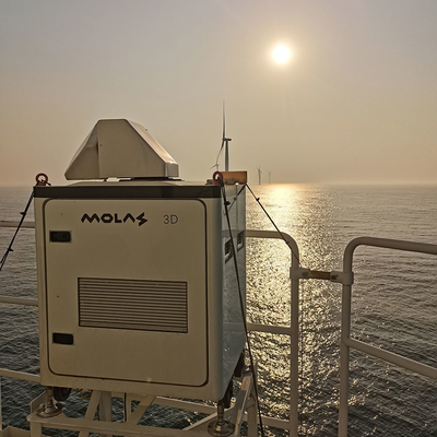 OEM de funcionamiento del Lidar de la velocidad del viento del acimut de la velocidad angular de la echada