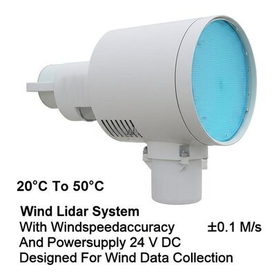 buy Sistema Lidar de Viento de 20°C a 50°C con Precisión de Velocidad del Viento ±0.1 m/s y Fuente de Alimentación de 24 V CC Diseñado para la Recopilación de Datos de Viento online manufacture