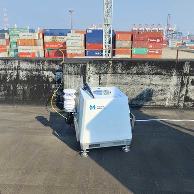 buy 0-360 Lidar del viento del formato de datos de la medida ASCII de la velocidad del viento del laser de la dirección del grado online manufacture