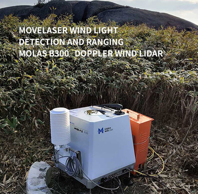 Alquiler del poder 60w de los Molas B300 del viento del Lidar de Movelaser Doppler