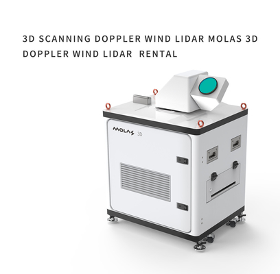 los 30m 3d que exploran el alquiler de los Molas 3d del Lidar de la velocidad del viento de Doppler