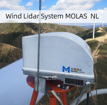 10 Secciones Tasa de muestreo de 4 Hz Lidar de viento Medición precisa de 50 m a 200 m