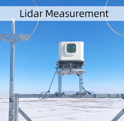 Molas Nl Wind Iris Lidar Alta frecuencia de muestreo Medición de campo de viento vectorial de gran alcance