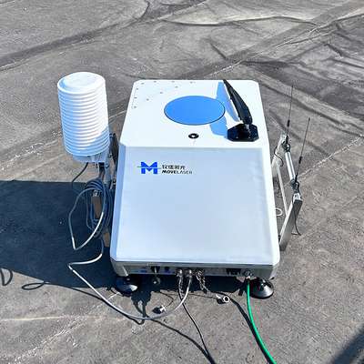Viento de tierra avanzado Lidar con rango de dirección del viento de 0 a 360°