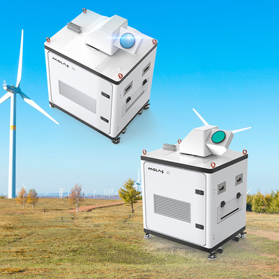 Lidar de viento de precisión de 120 m de distancia para medición vertical de 4 km y detección visual de 10 km
