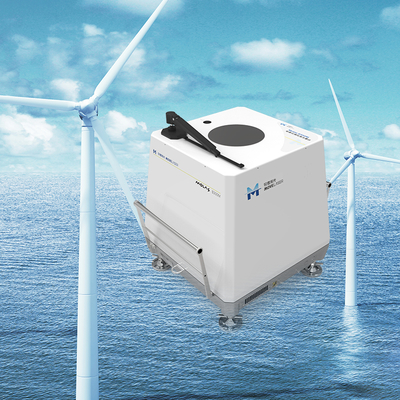 1° Precisión de la dirección del viento Lidar de viento marino Rango de temperatura -40°C-60C Herramienta esencial para la planificación de parques eólicos marinos