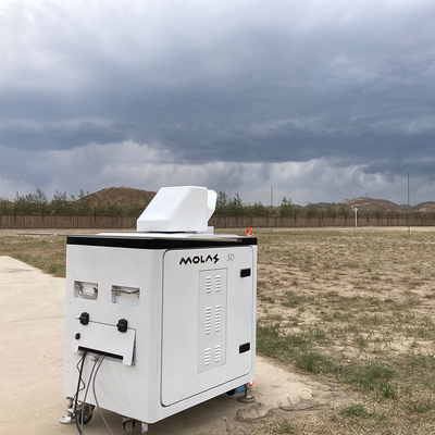 Señalando exactitud tarifa de la actualización de la posición de los Molas 3D 2Hz del Lidar del viento de Doppler de 0,1 grados