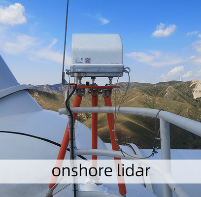 Nl400 4 Haces 400m Viento Iris Lidar 0.1m/S 0.5° Precisión Alquiler